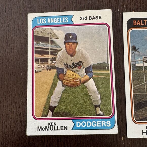 1974 Topps Baseball 12 Card Lot Cesar Tovar Duffy Dyer Toby Harrah Gene Mauch - Picture 2 of 12